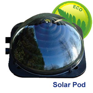 Standard swimming pool heater pods